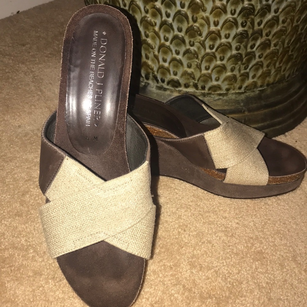 Donald J Pliner Wedge Sandals